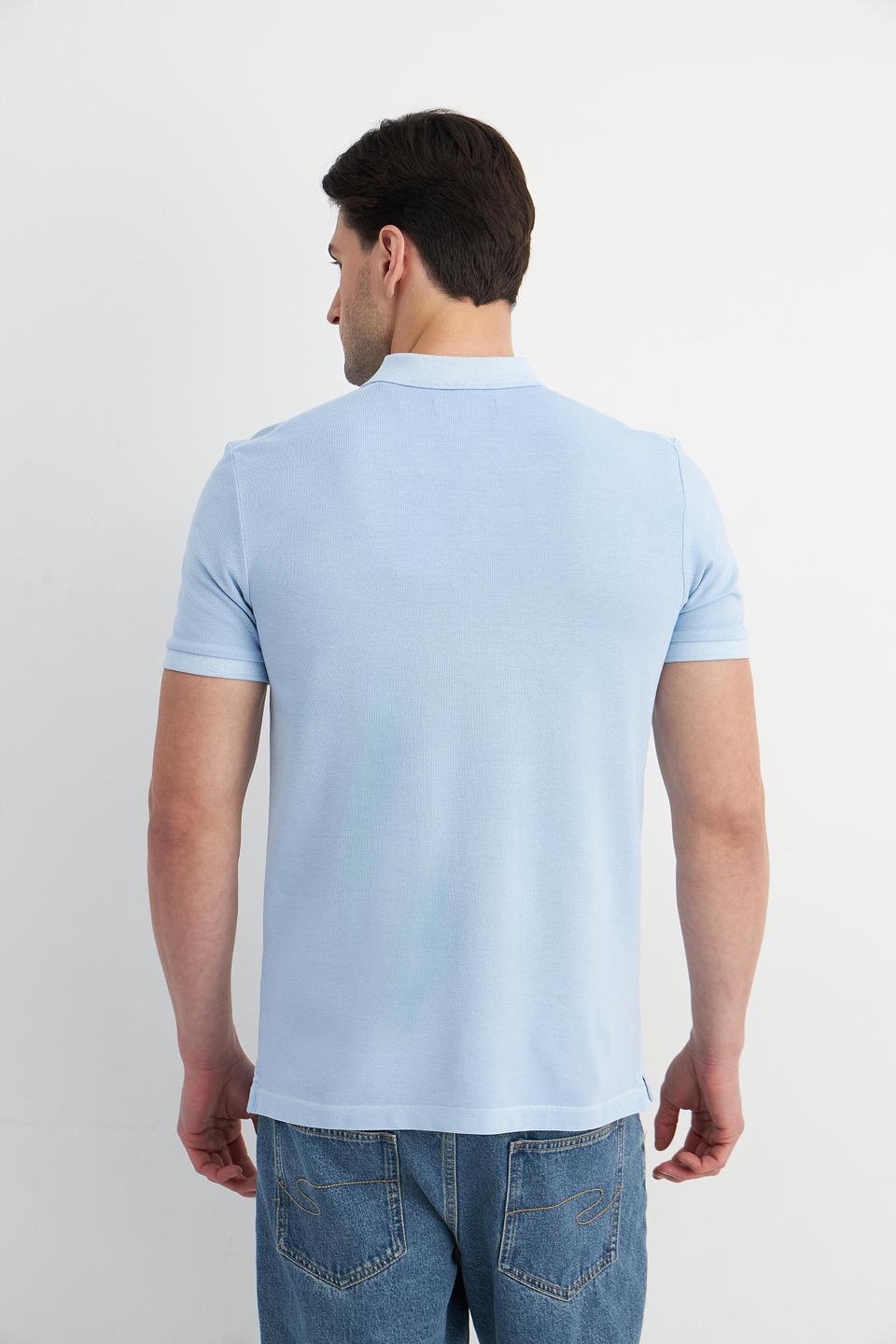 Поло Marc O Polo голубое