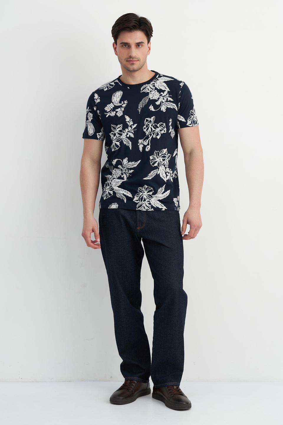 Футболка Lerros с цветочным принтом