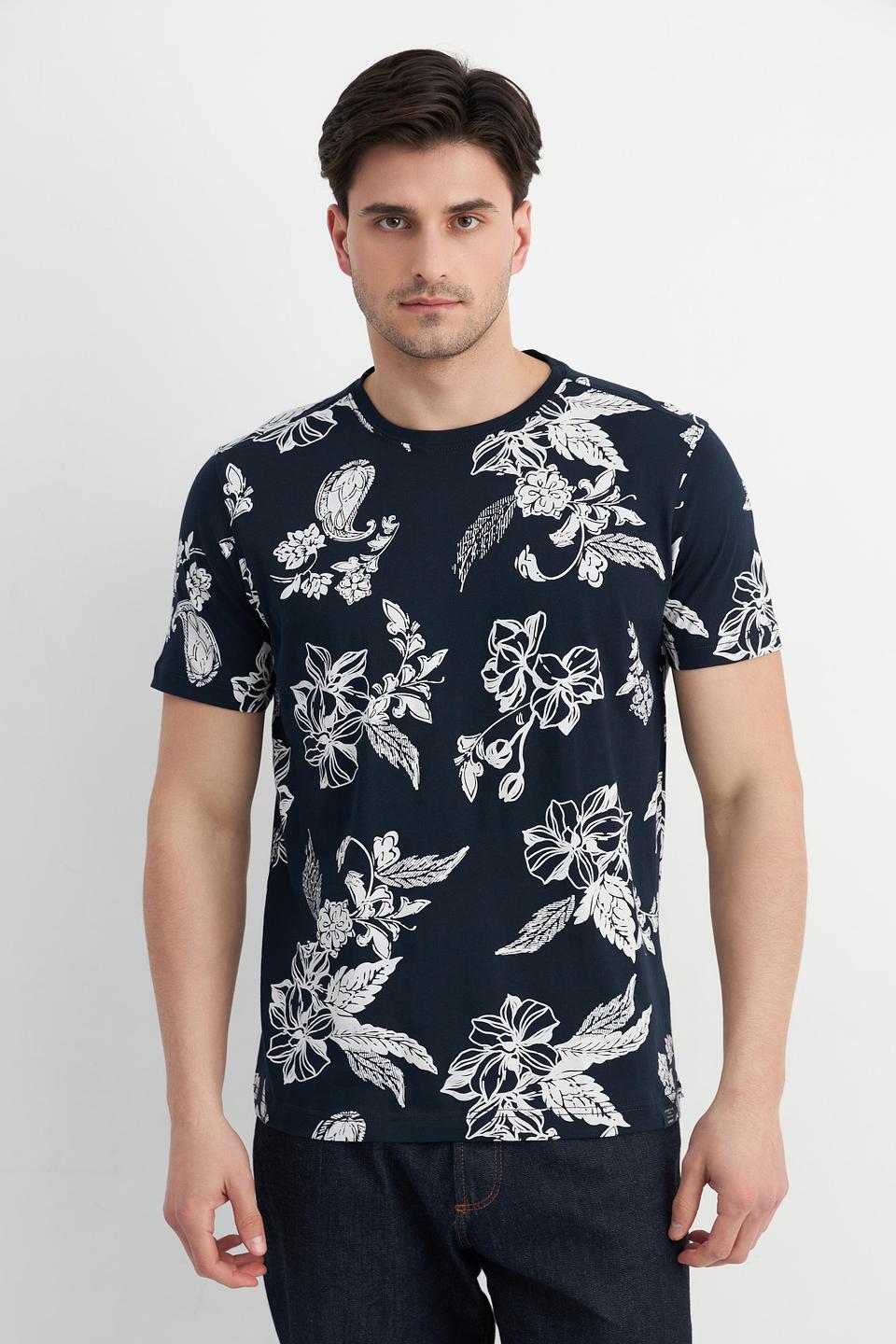 Футболка Lerros с цветочным принтом