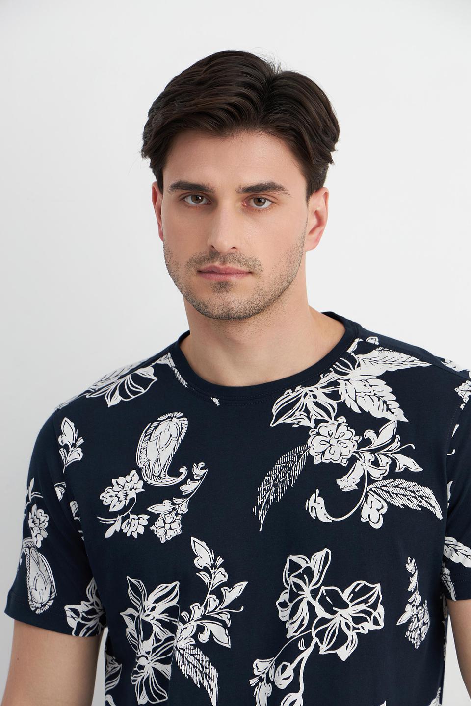 Футболка Lerros с цветочным принтом