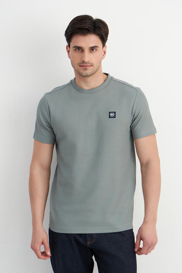 Футболка Lerros серая с логотипом