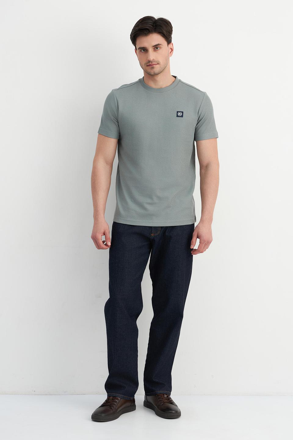 Футболка Lerros серая с логотипом