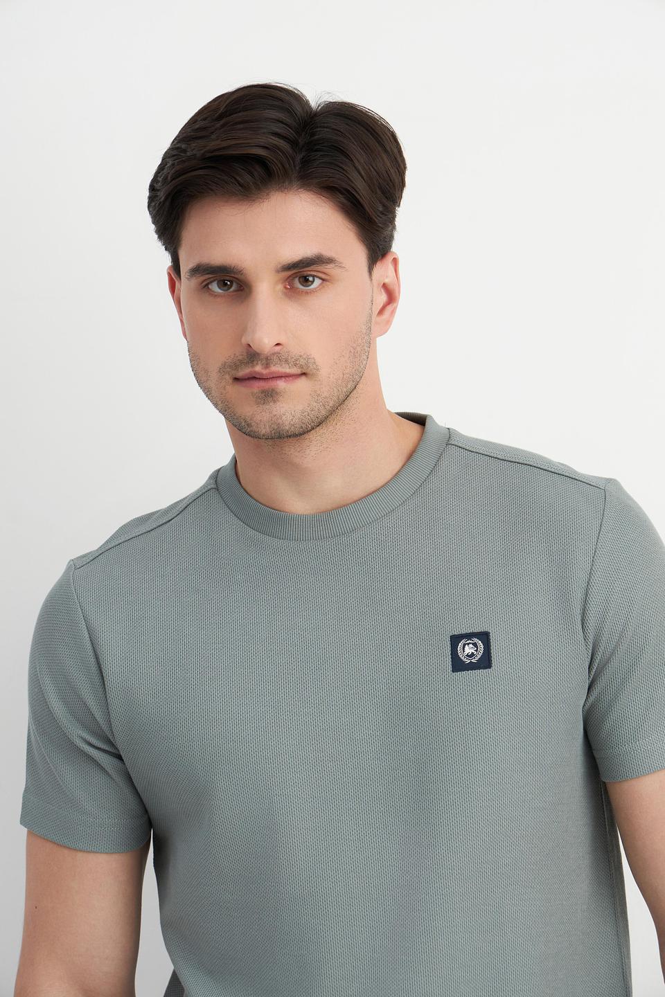 Футболка Lerros серая с логотипом