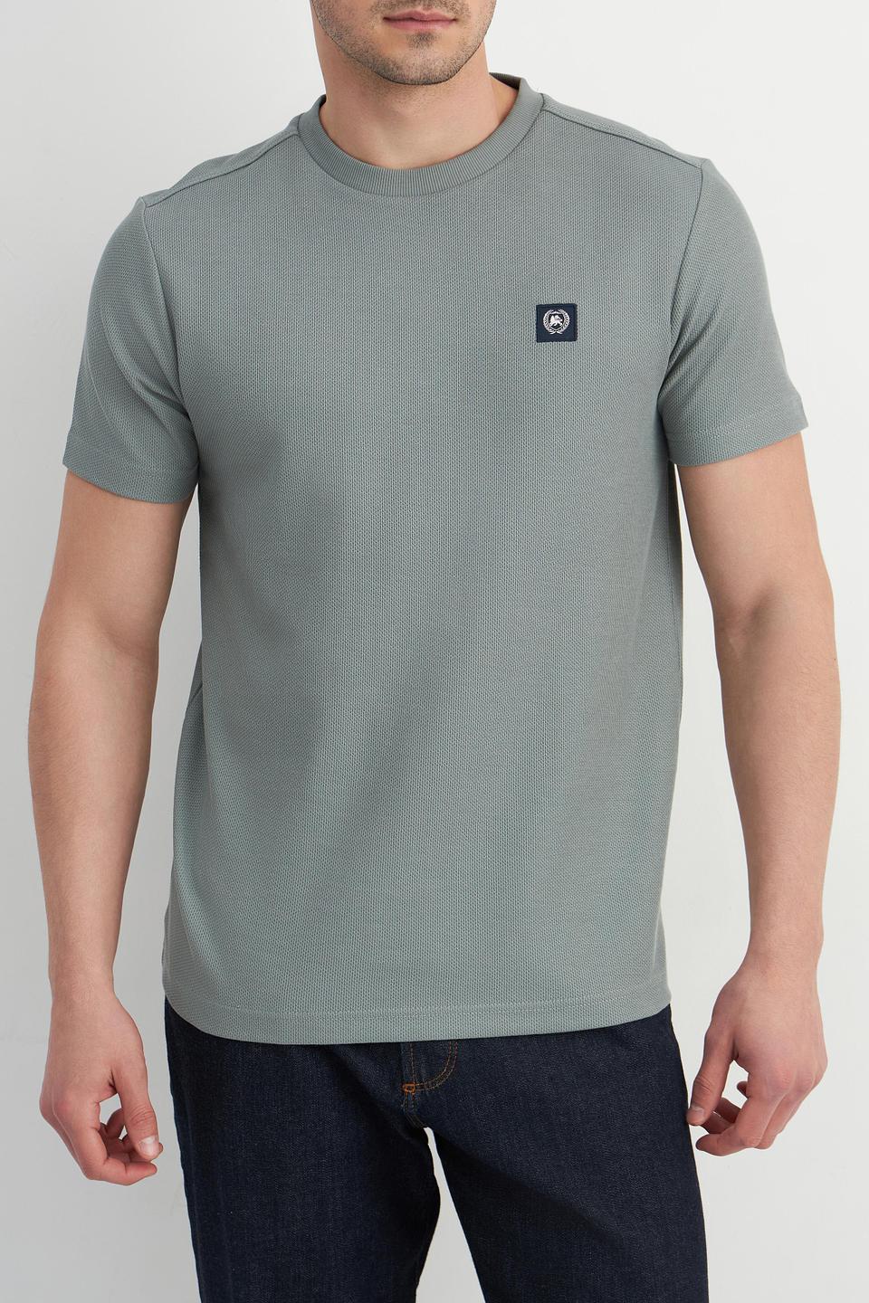 Футболка Lerros серая с логотипом