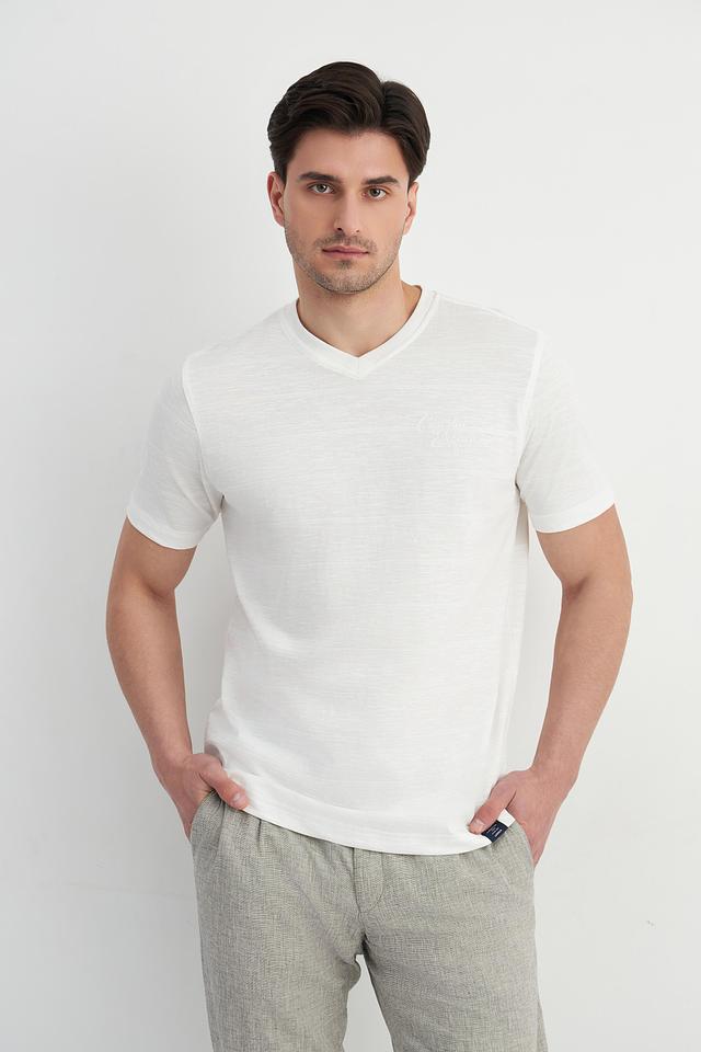 Футболка Lerros V-neck белая