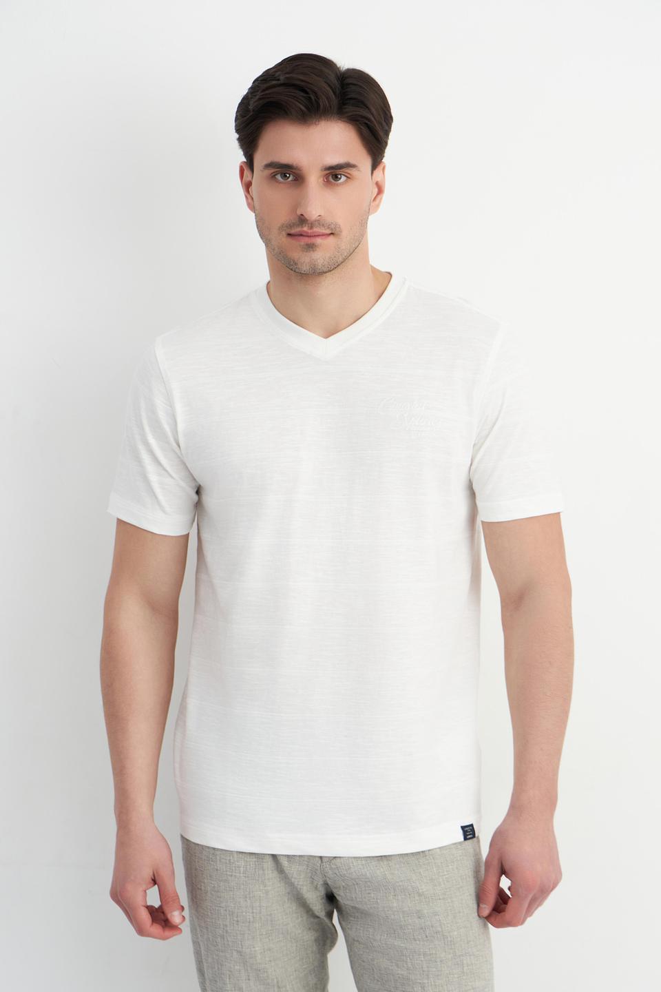 Футболка Lerros V-neck белая