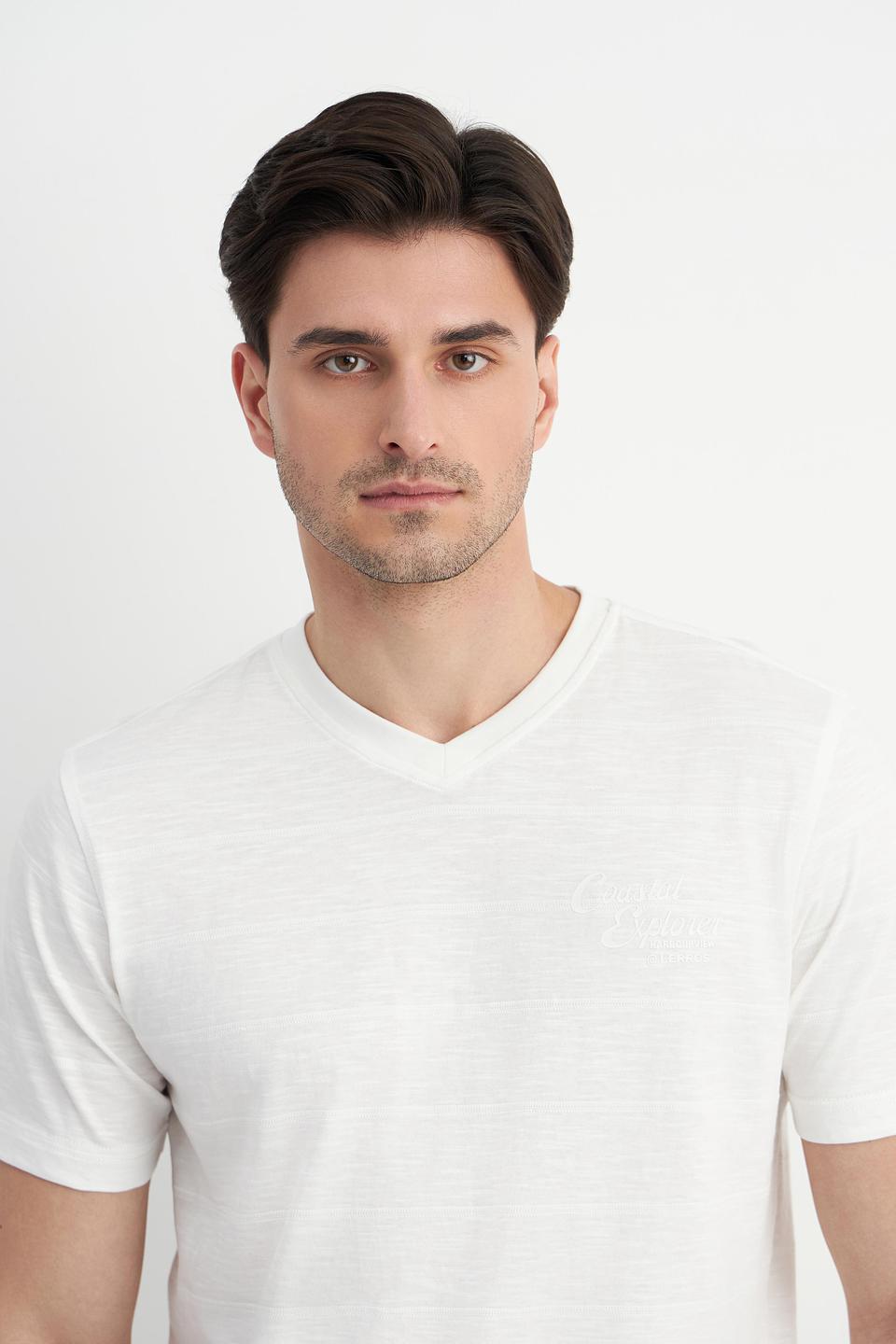 Футболка Lerros V-neck белая