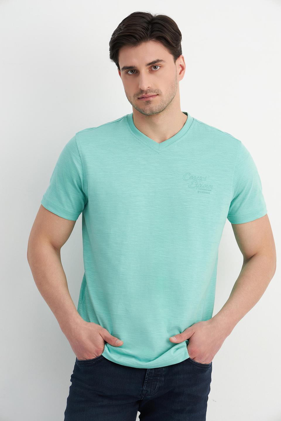 Футболка Lerros мятная V-образный вырез