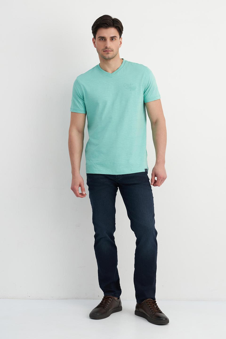 Футболка Lerros мятная V-образный вырез