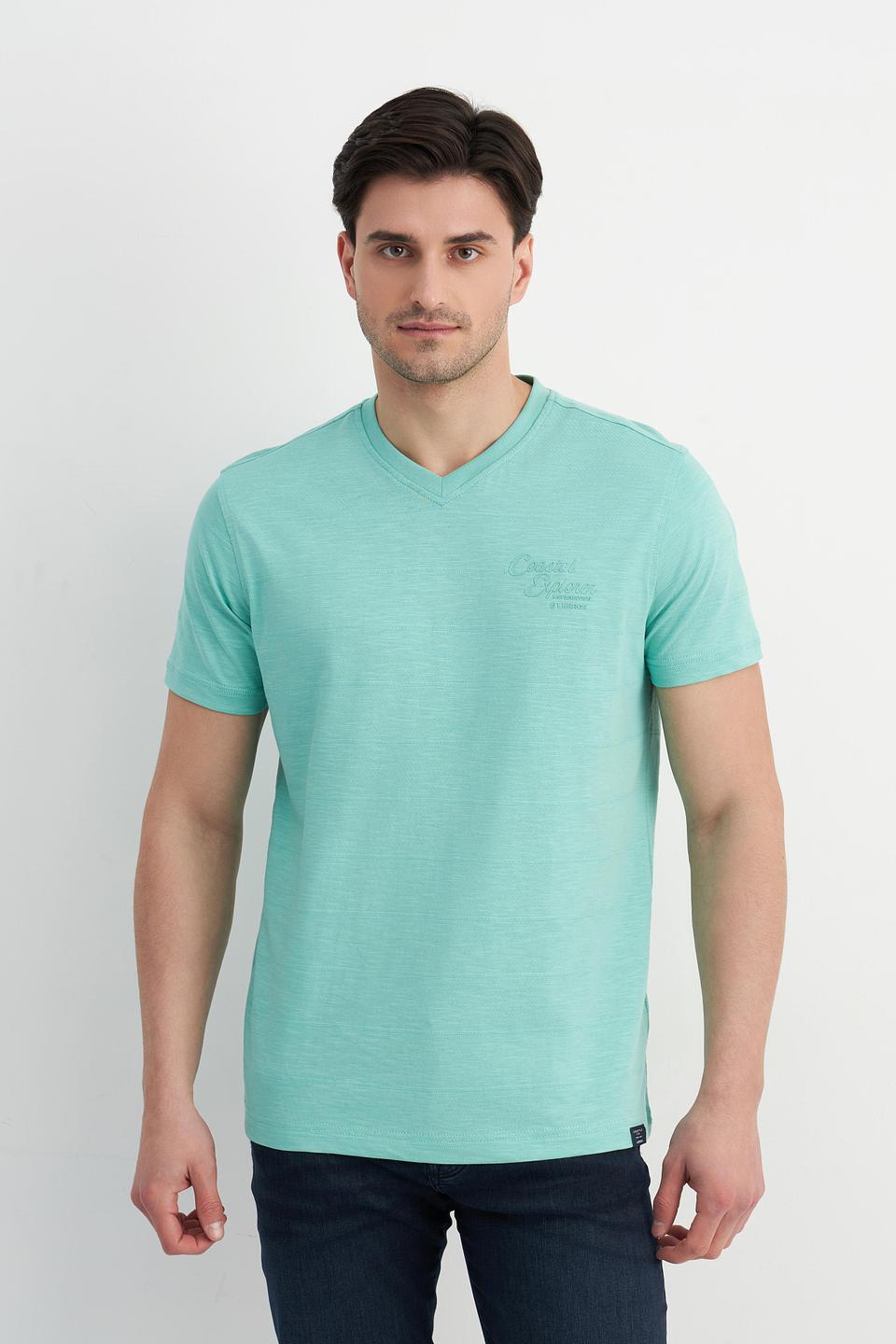 Футболка Lerros мятная V-образный вырез