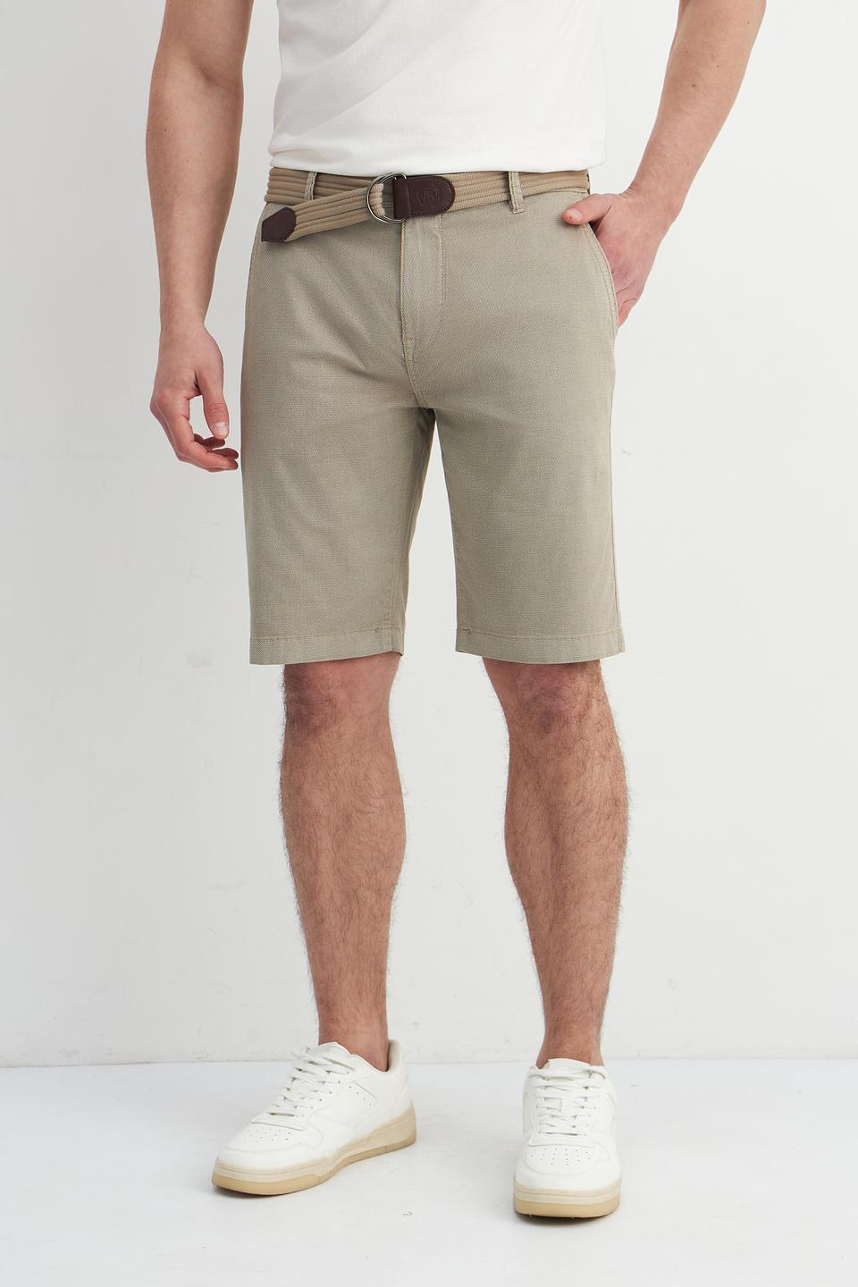 Шорты Lerros хаки с поясом