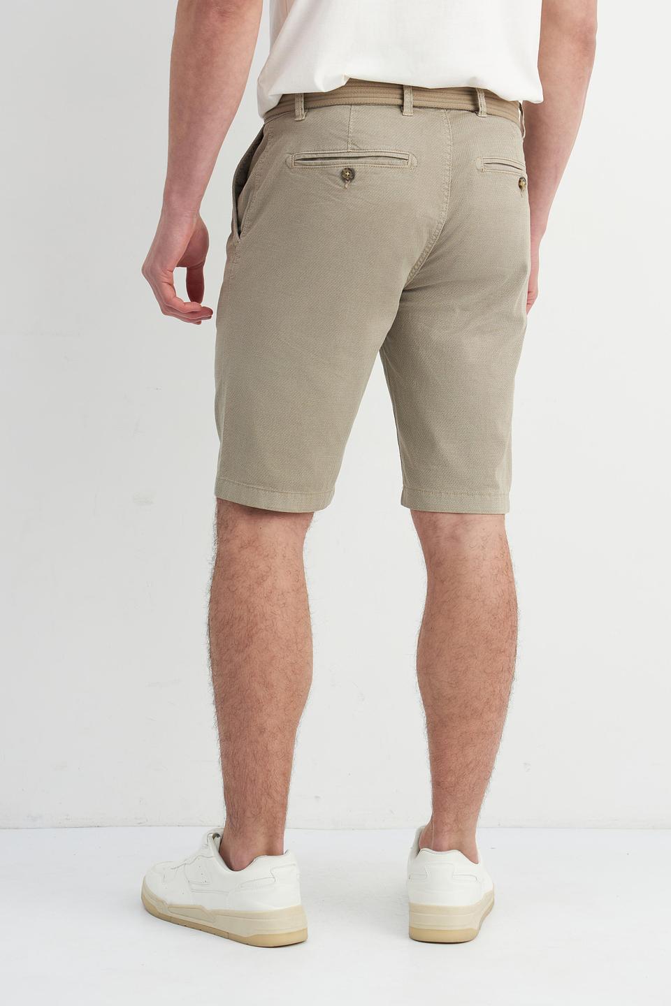 Шорты Lerros хаки с поясом