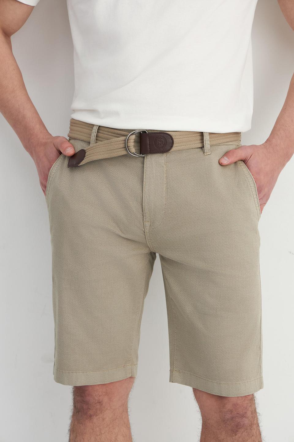 Шорты Lerros хаки с поясом