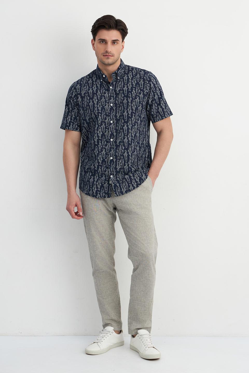 Рубашка Lerros с принтом