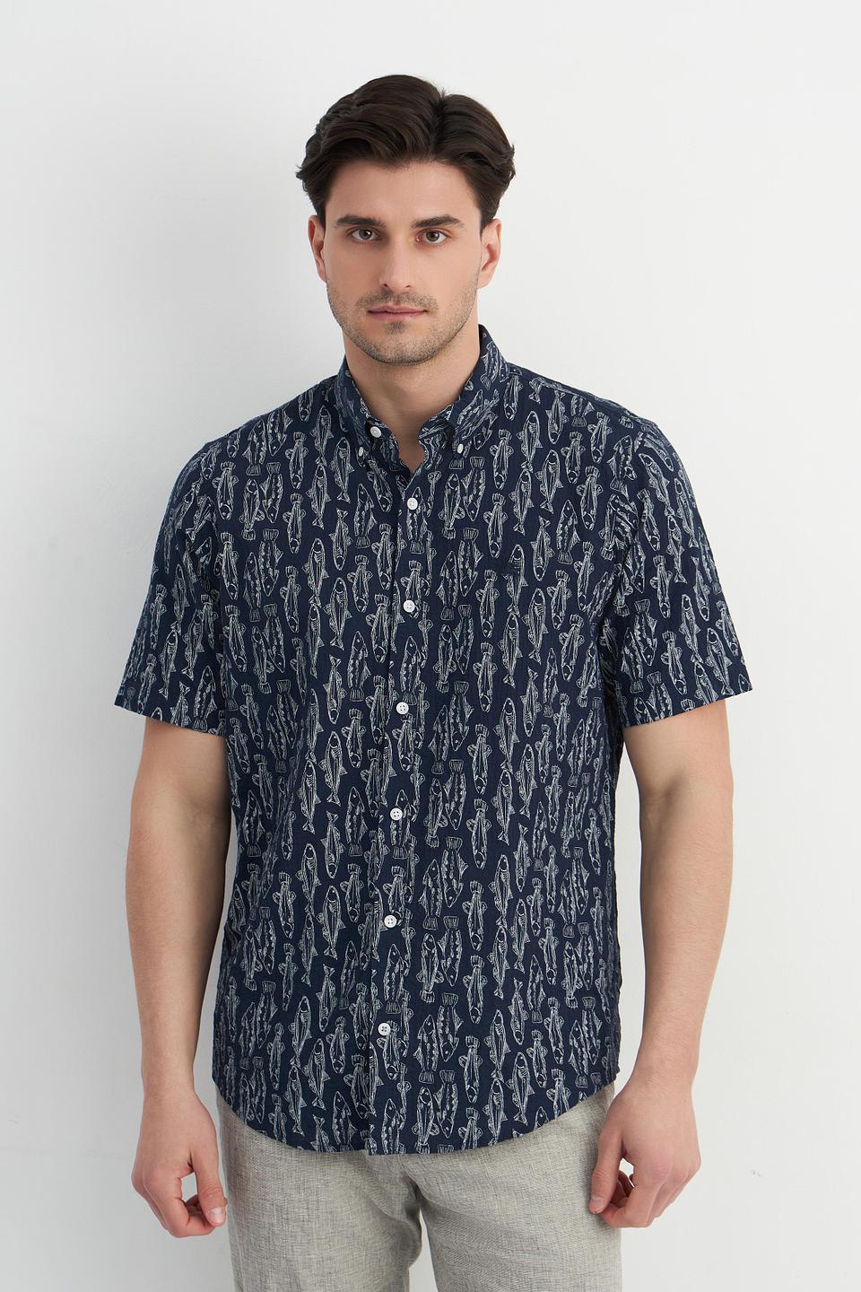 Рубашка Lerros с принтом