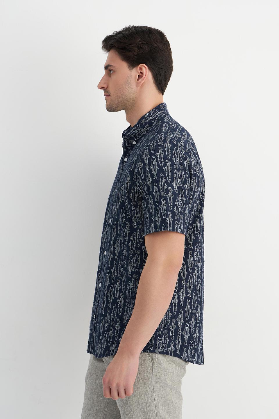 Рубашка Lerros с принтом