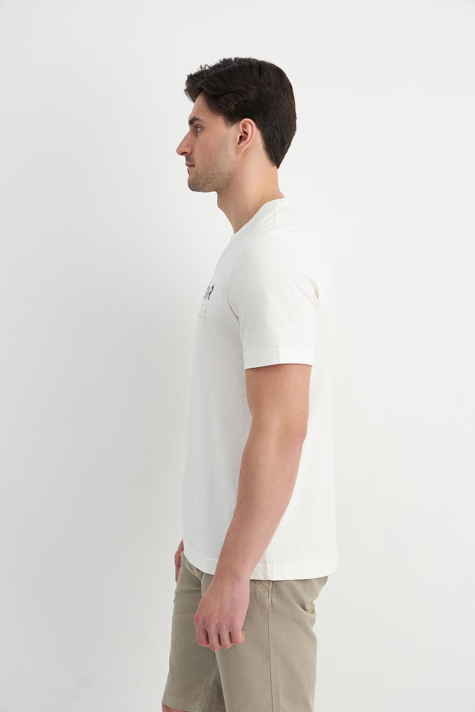 Футболка Tom Tailor белый с логотипом