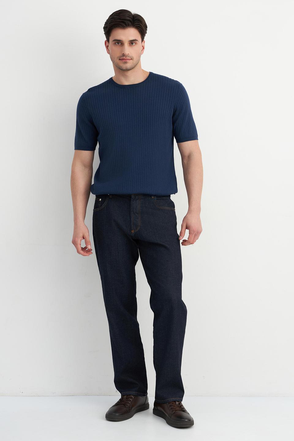 Пуловер Bugatti gold с коротким рукавом