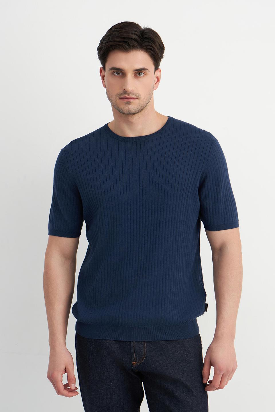 Пуловер Bugatti gold с коротким рукавом