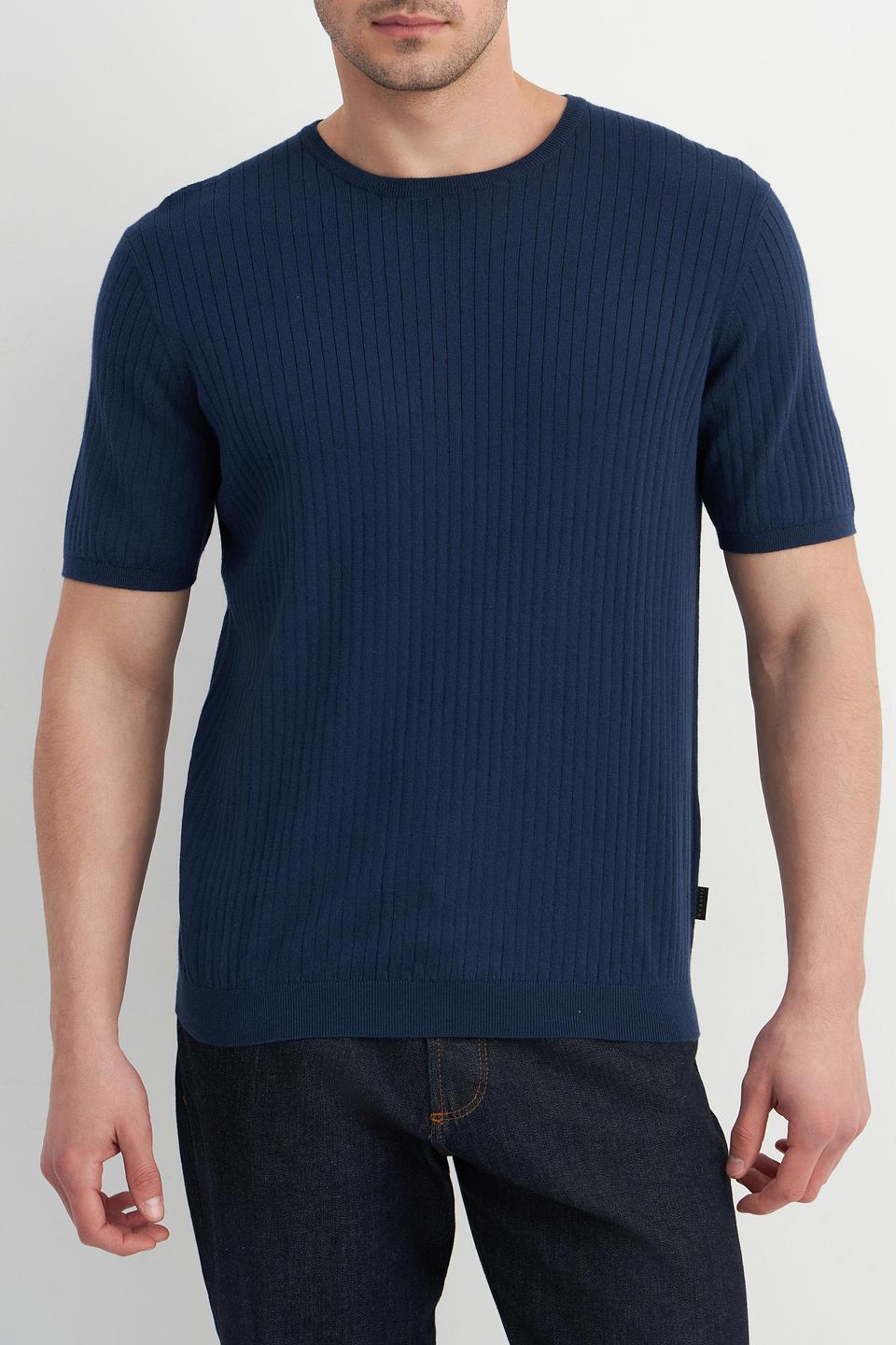 Пуловер Bugatti gold с коротким рукавом