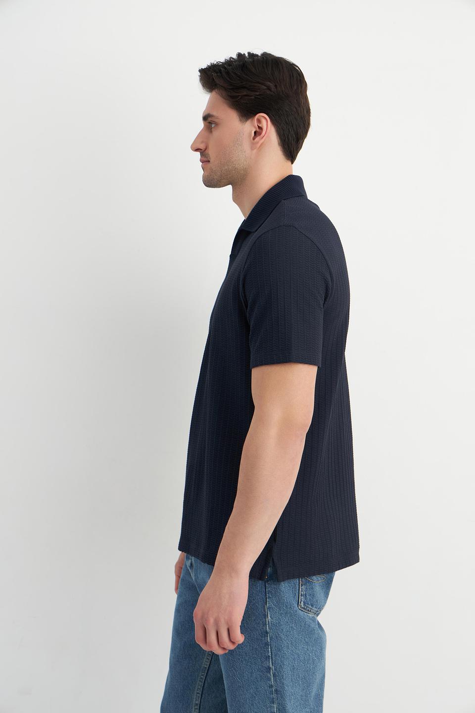 Поло Bugatti gold с вышивкой