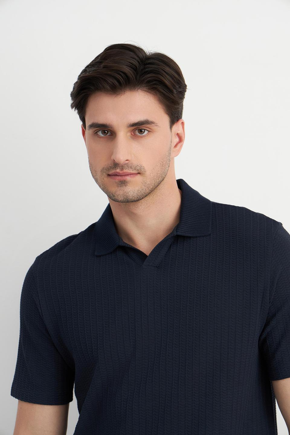 Поло Bugatti gold с вышивкой