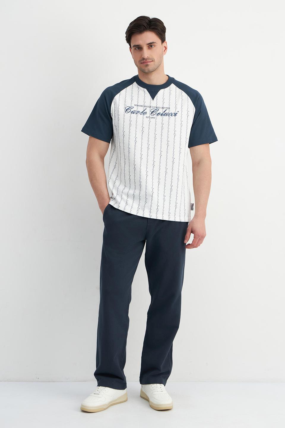 Футболка Carlo Colucci в полоску