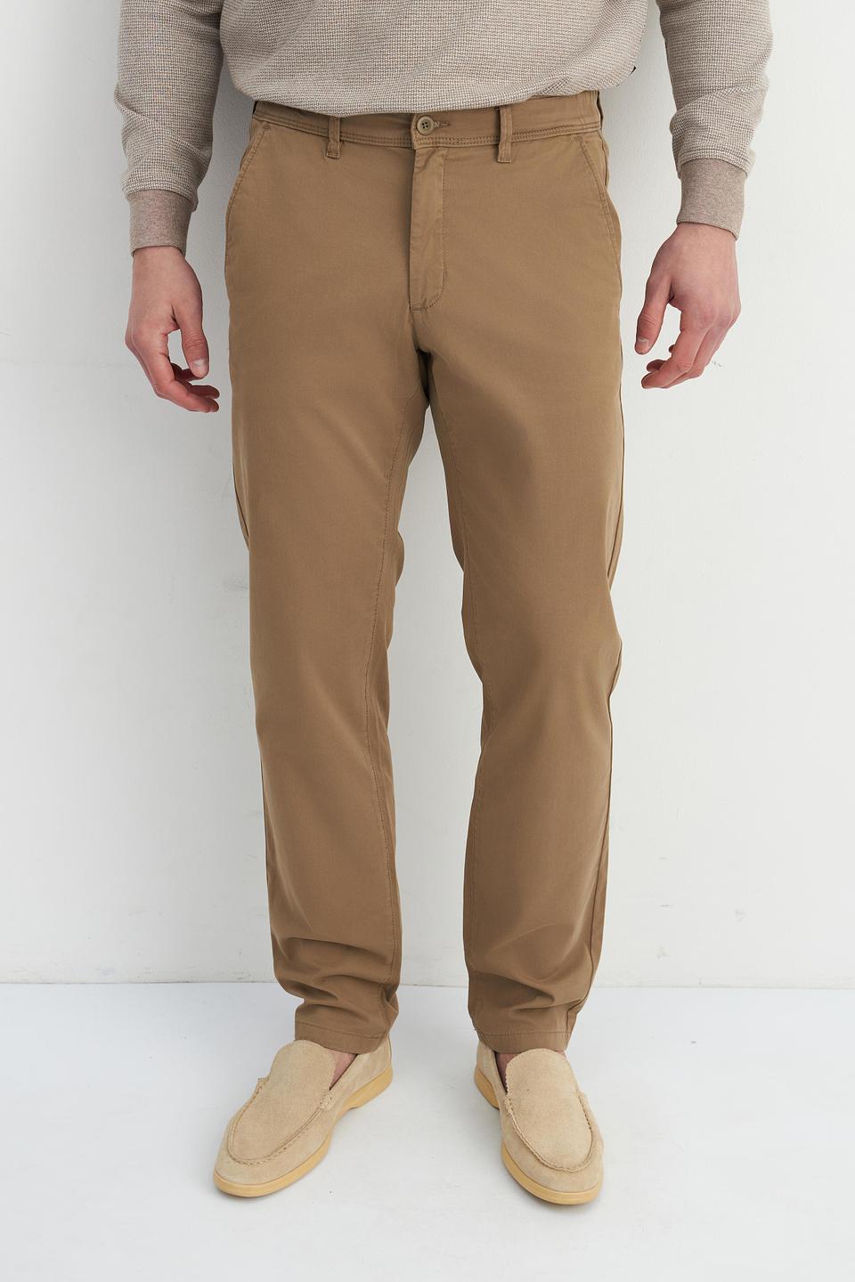 Брюки чинос Hattric коричневые