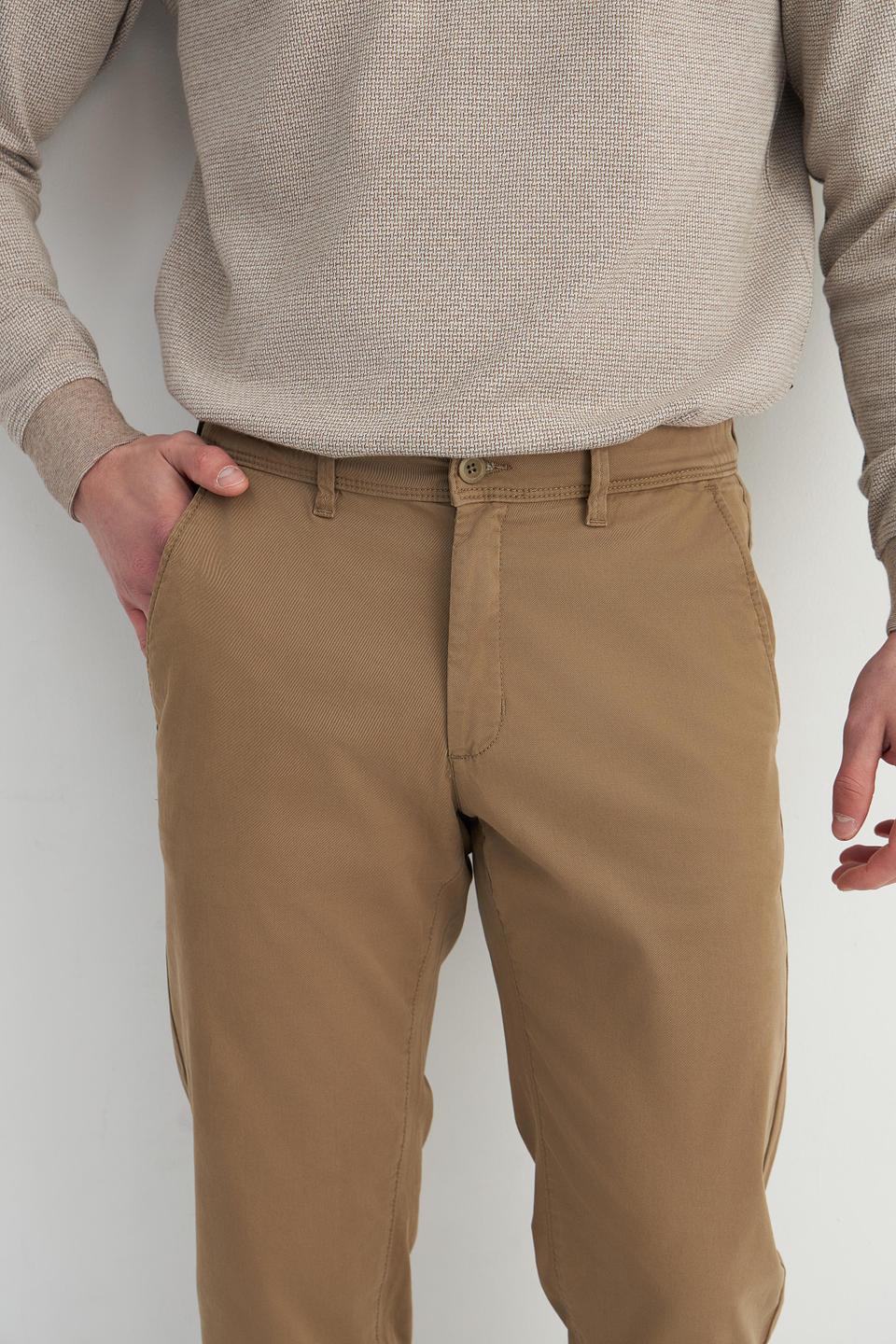 Брюки чинос Hattric коричневые