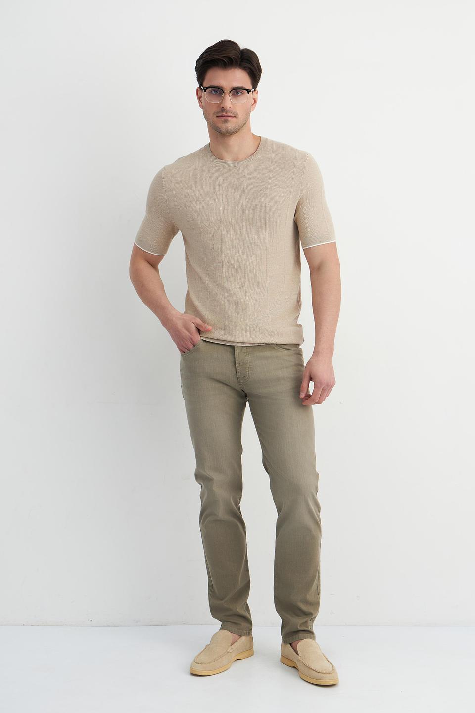 Джинсы Bugatti хаки