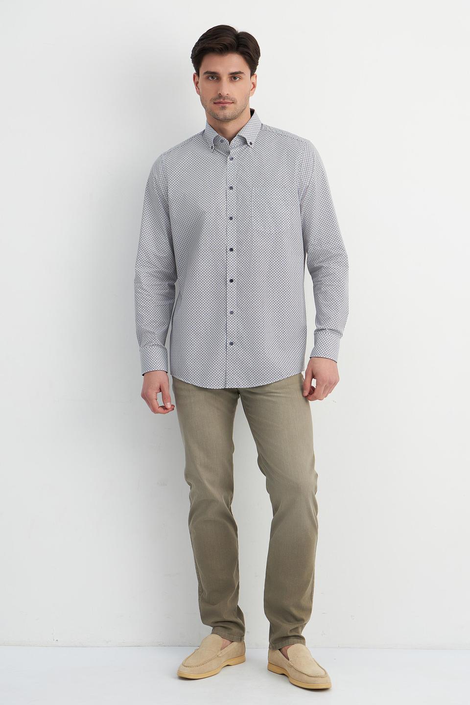 Рубашка Venti с геометрическим рисунком