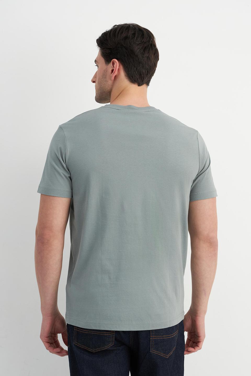 Футболка Lerros с принтом серая