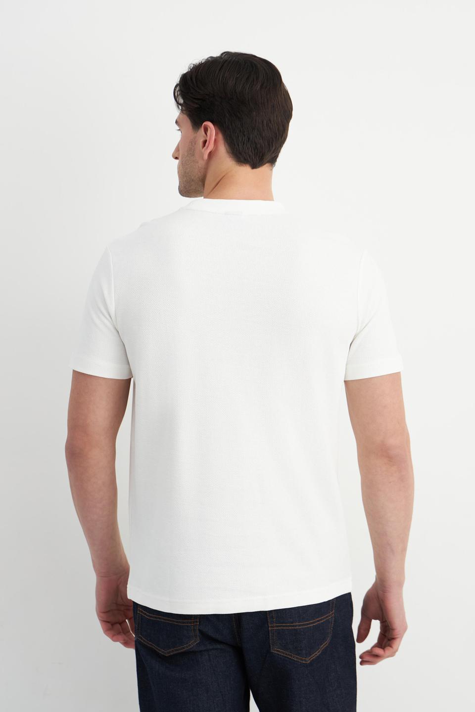 Футболка Lerros белая с логотипом