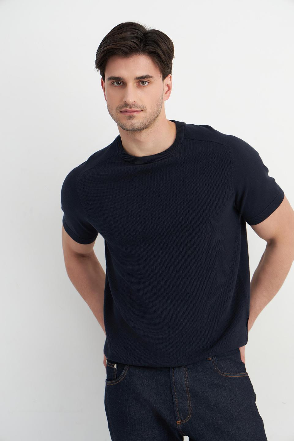 Пуловер Bugatti с коротким рукавом