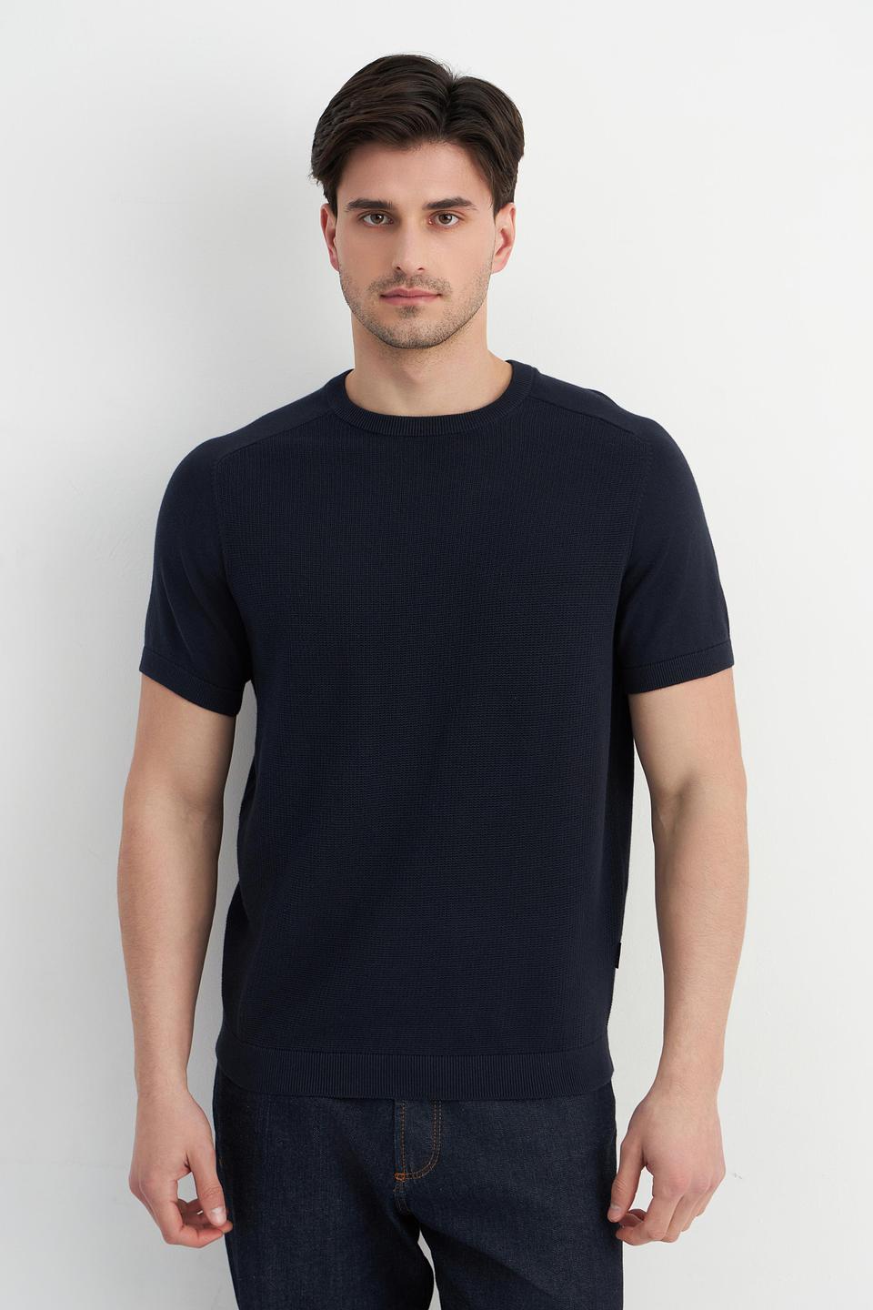 Пуловер Bugatti с коротким рукавом