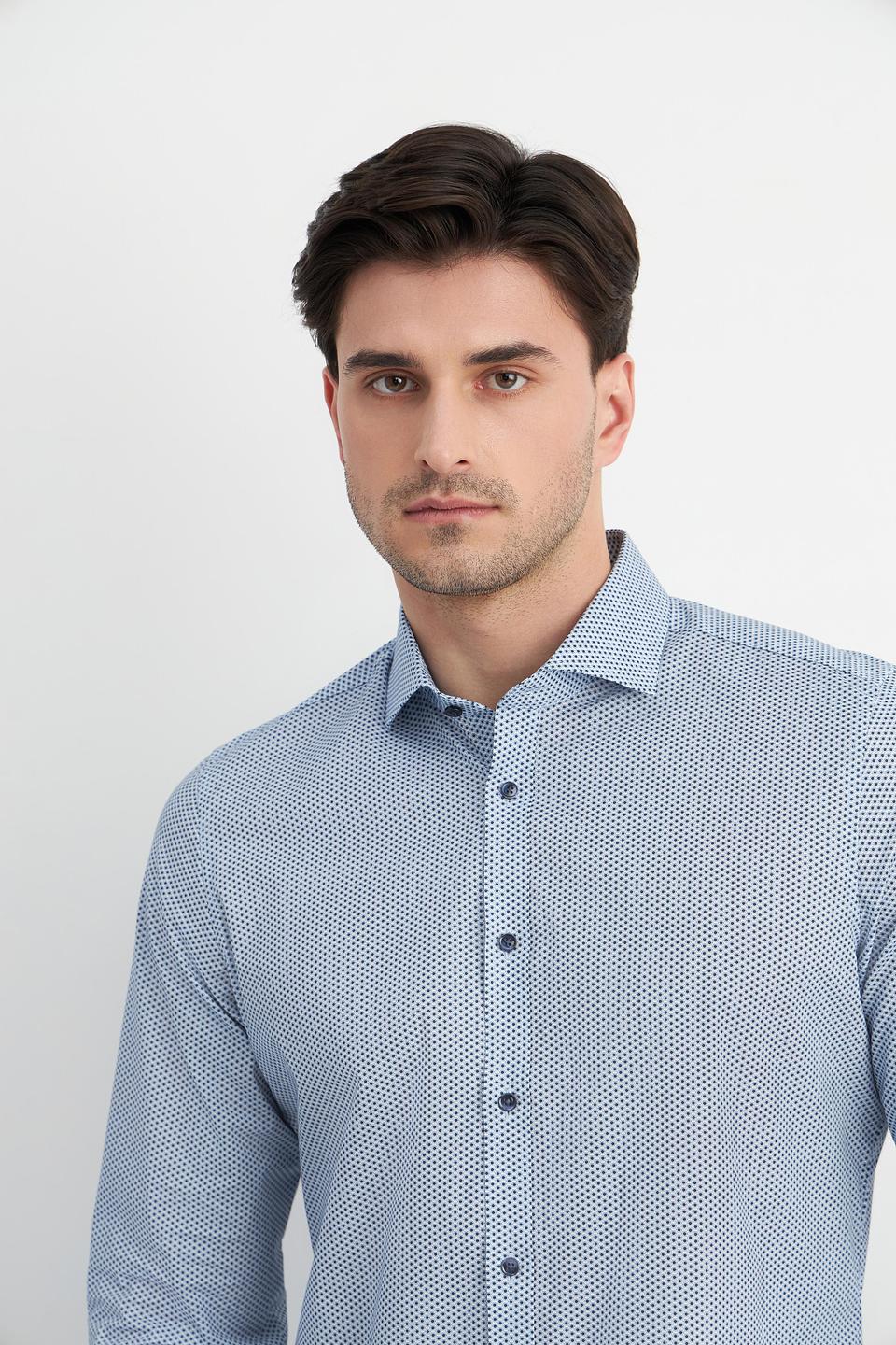 Рубашка Venti в голубую клетку