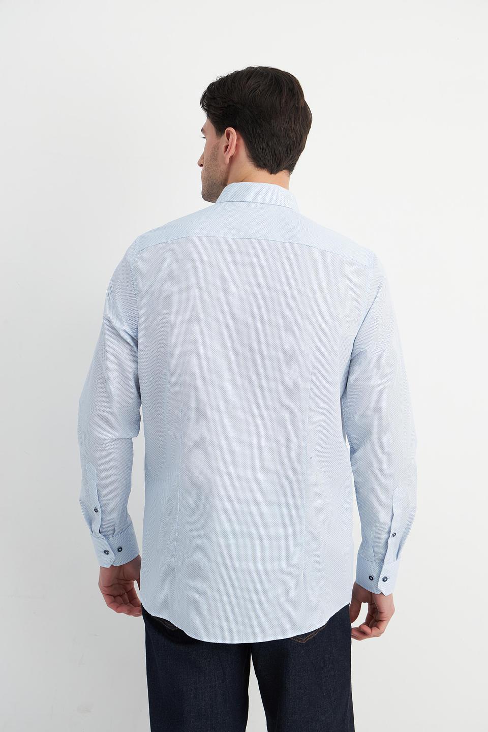 Рубашка Venti голубая приталенная