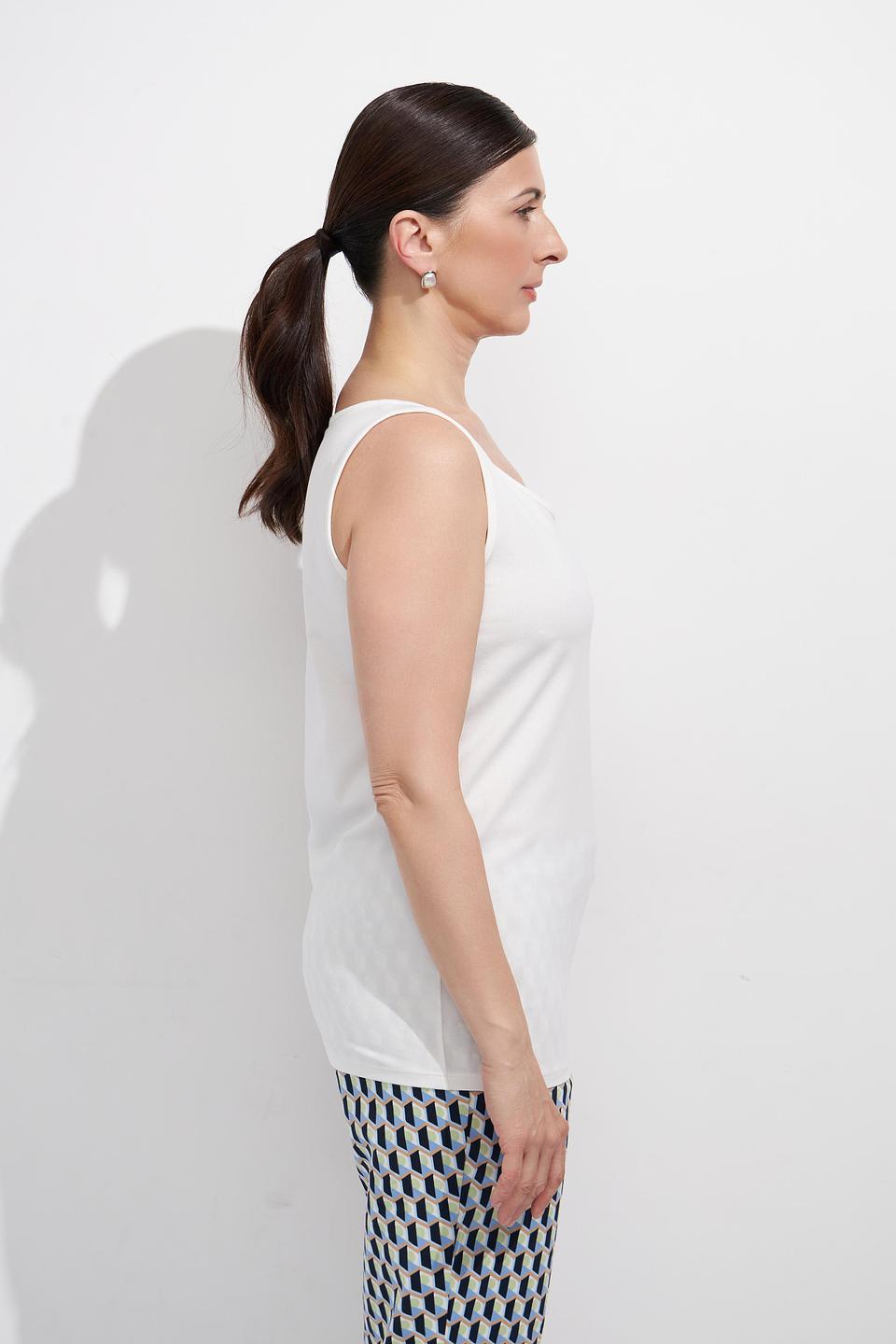 Топ Lebek базовый белый