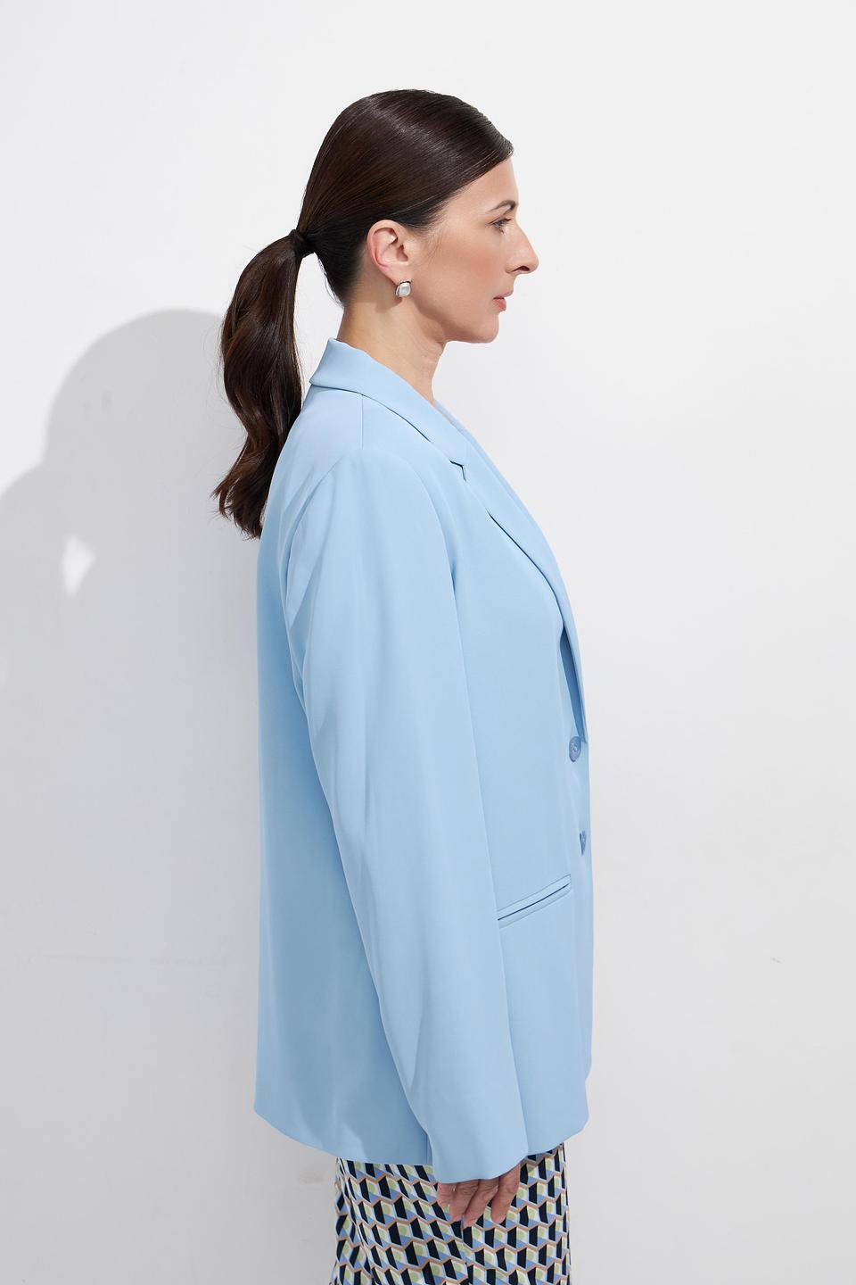 Жакет Betty Barclay голубой приталенный