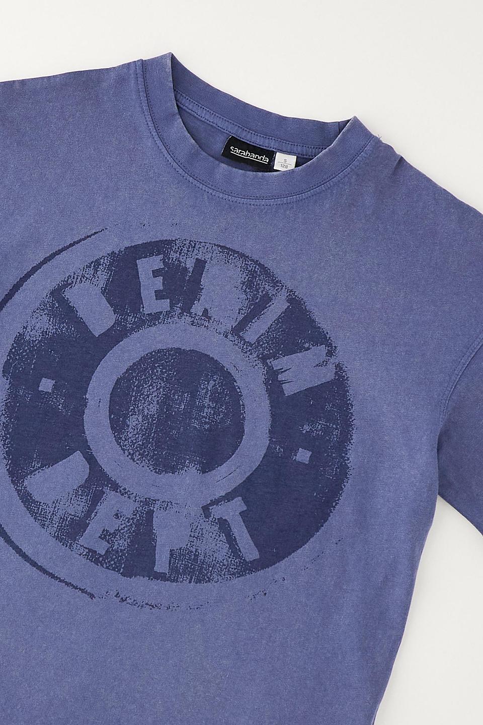 Футболка Sarabanda с принтом синяя