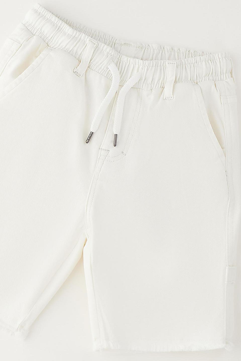 Брюки Sarabanda белые с манжетами