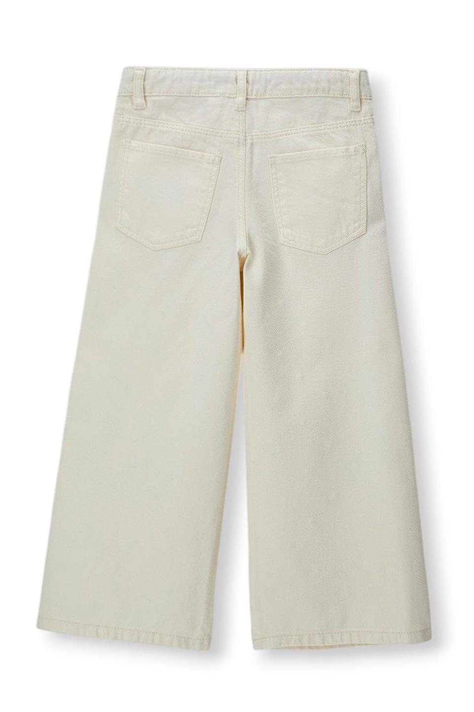 Джинсы Original Marines со стразами, бежевые