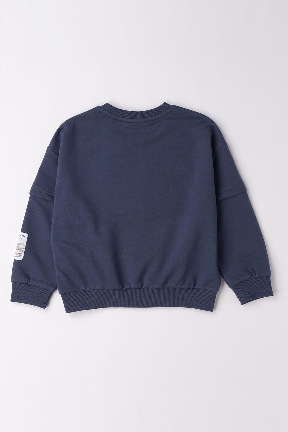 Свитшот Sarabanda Seoul синий