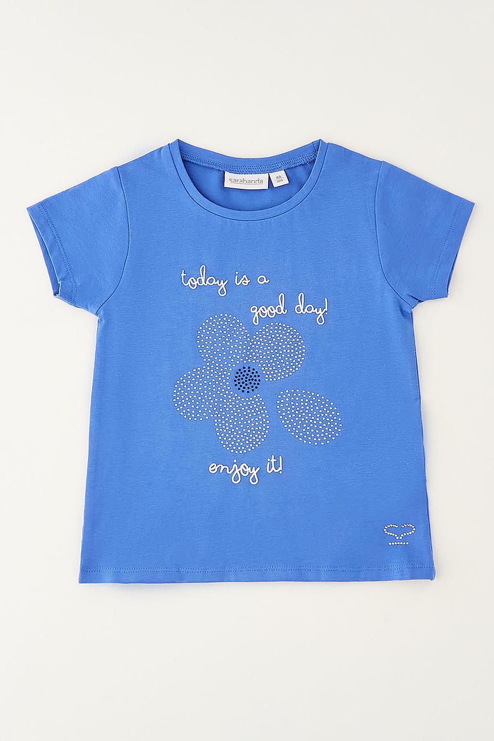 Футболка Sarabanda с цветком