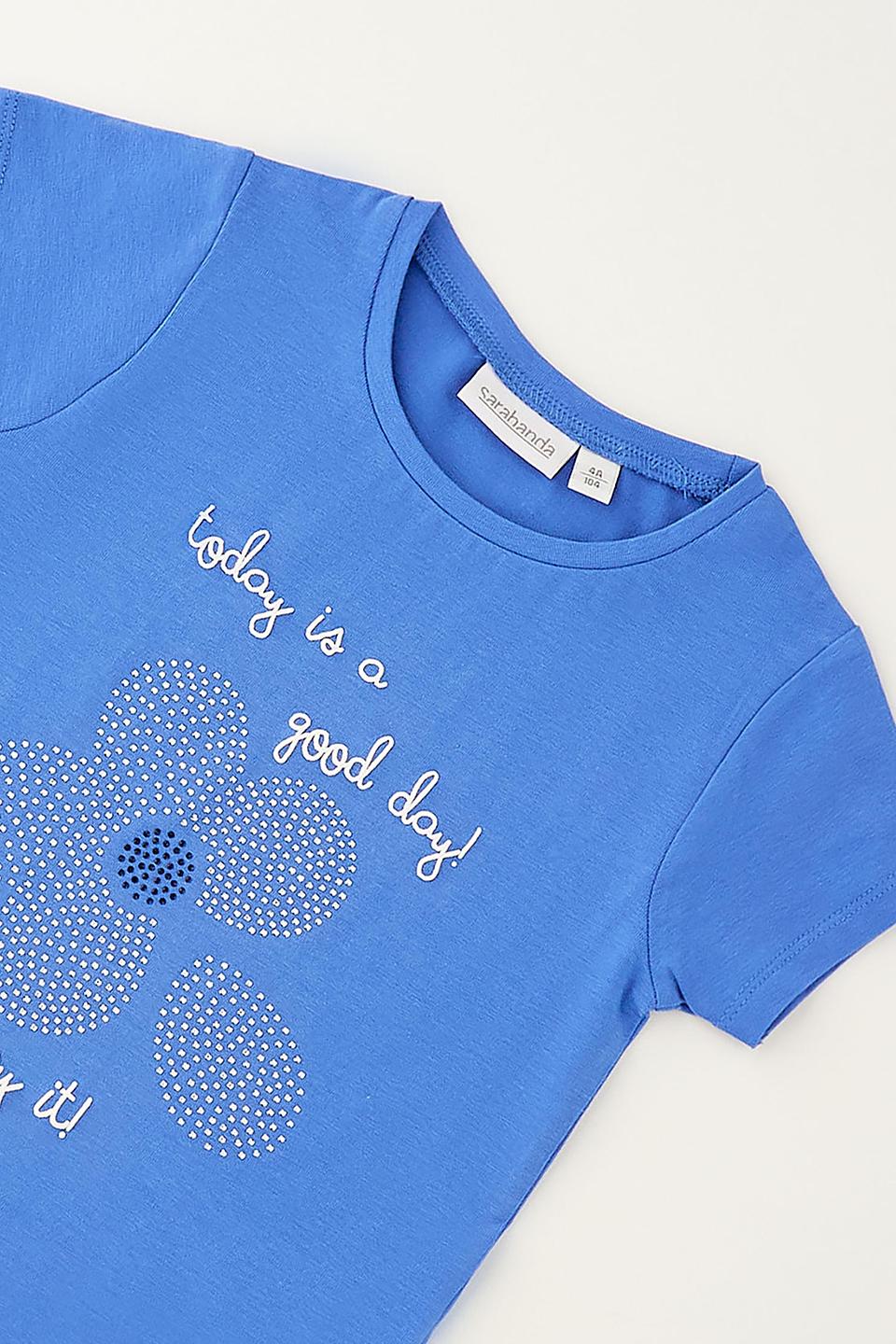 Футболка Sarabanda с цветком