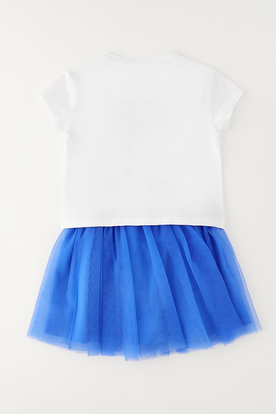 Юбка Sarabanda с оборками голубая