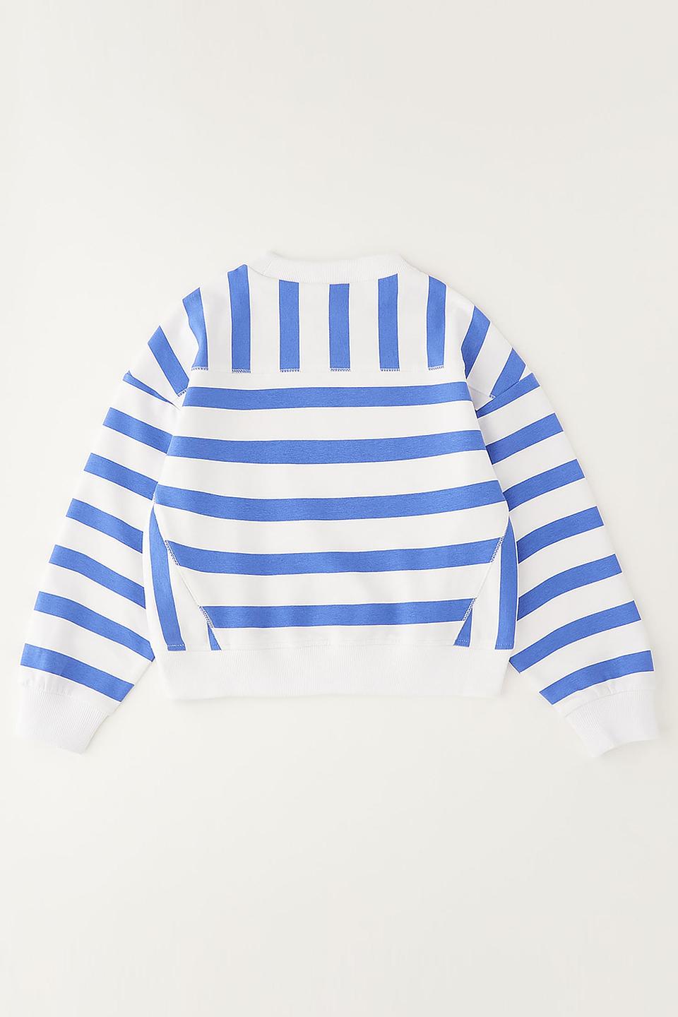 Пуловер Sarabanda в полоску голубую