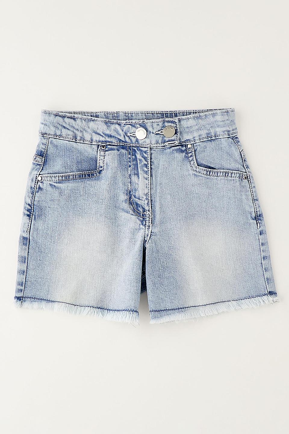 Джинсовые шорты Sarabanda с вышивкой