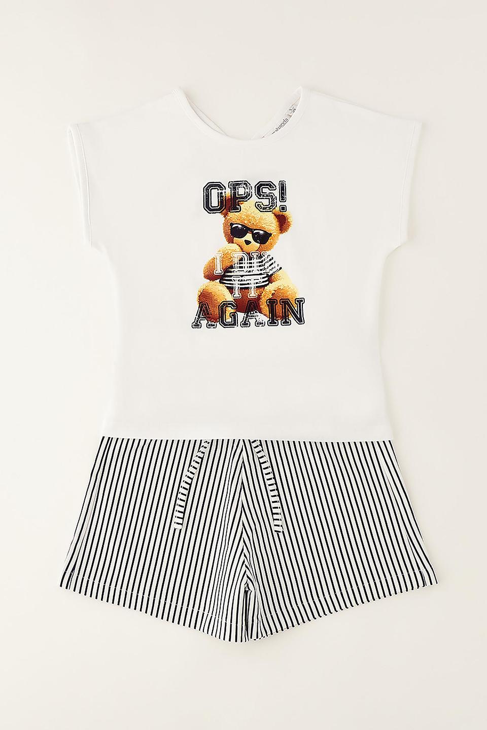 Футболка Sarabanda с медведем