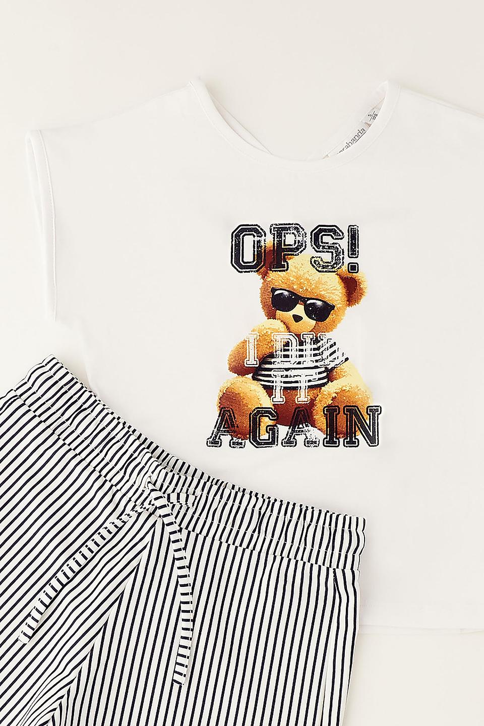 Футболка Sarabanda с медведем